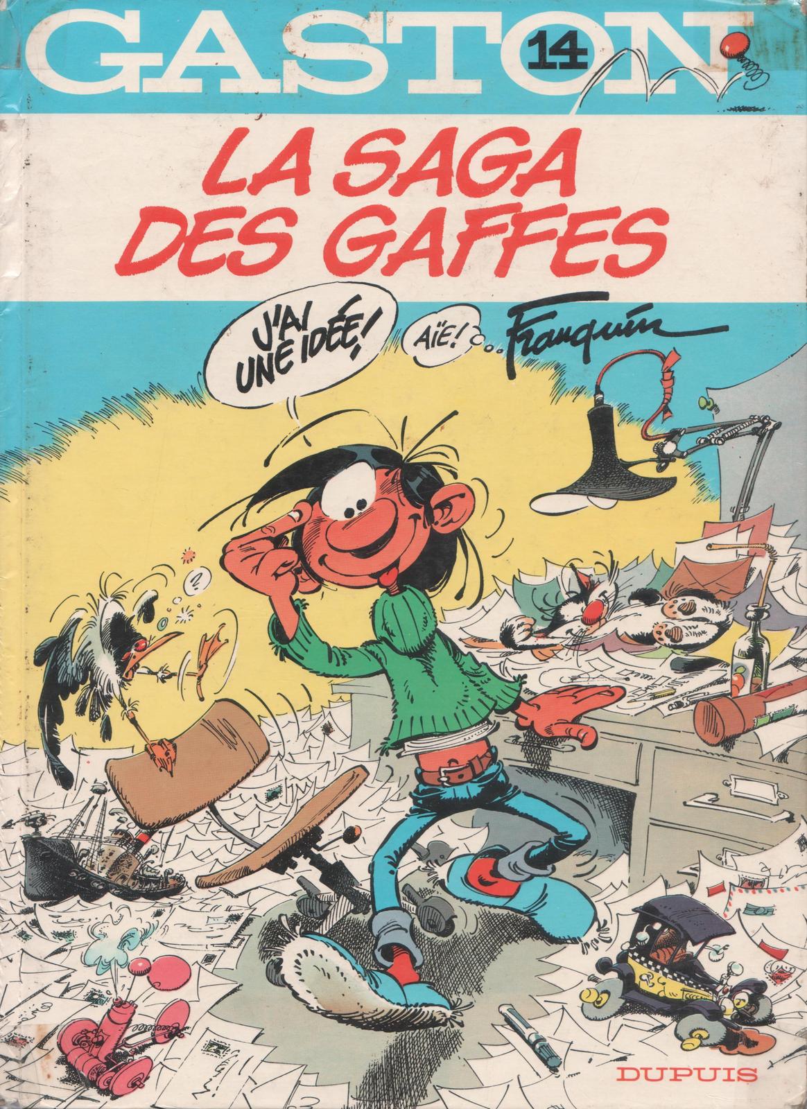 André Franquin: La saga des gaffes (French language, Dupuis)